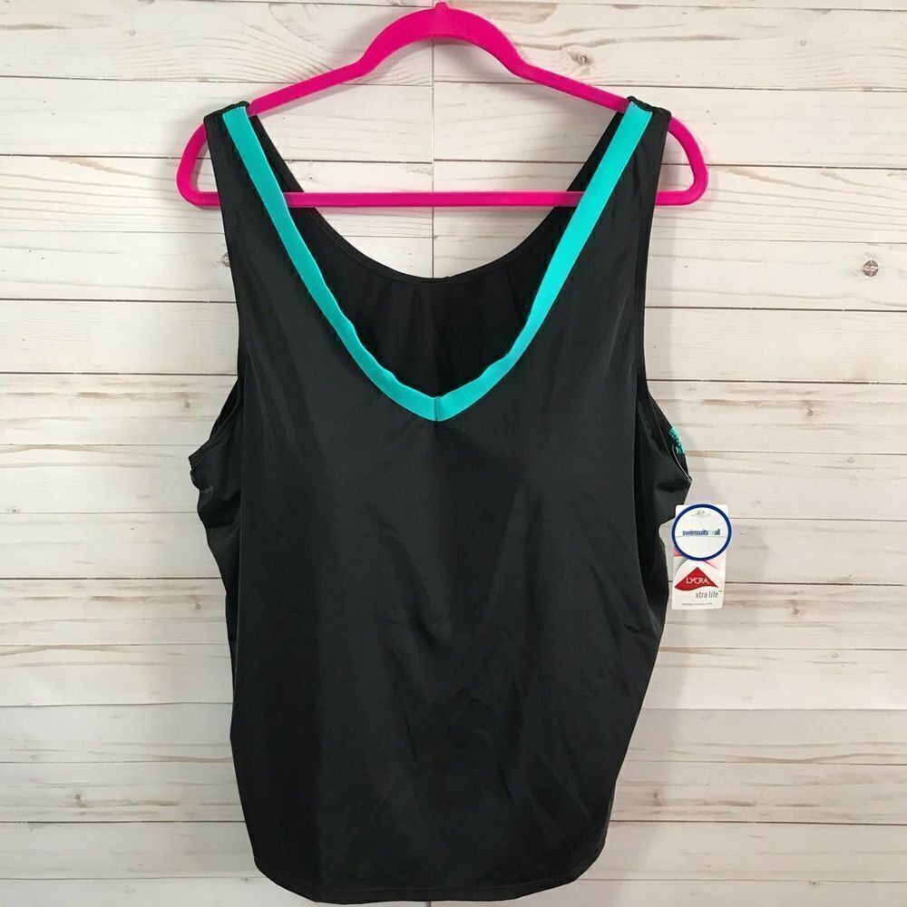 Swimsuits For All Tankini Top Lycra Xtra Life